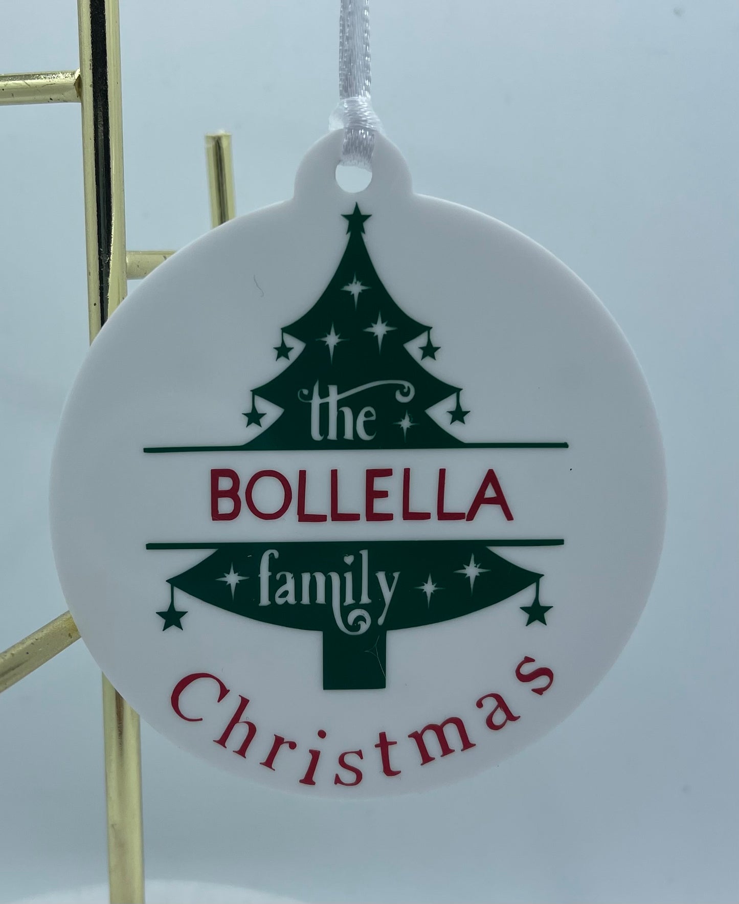 Christmas Disc Bauble